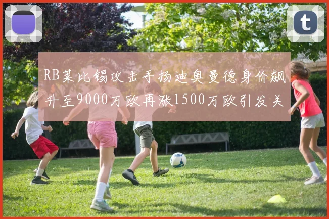RB莱比锡攻击手扬迪奥曼德身价飙升至9000万欧再涨1500万欧引发关注